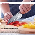 thumbnail image 3 of Cuchillo KitchenAid Premium Santoku 12,7 cm AUS-10 de acero damasco, 3 of 8
