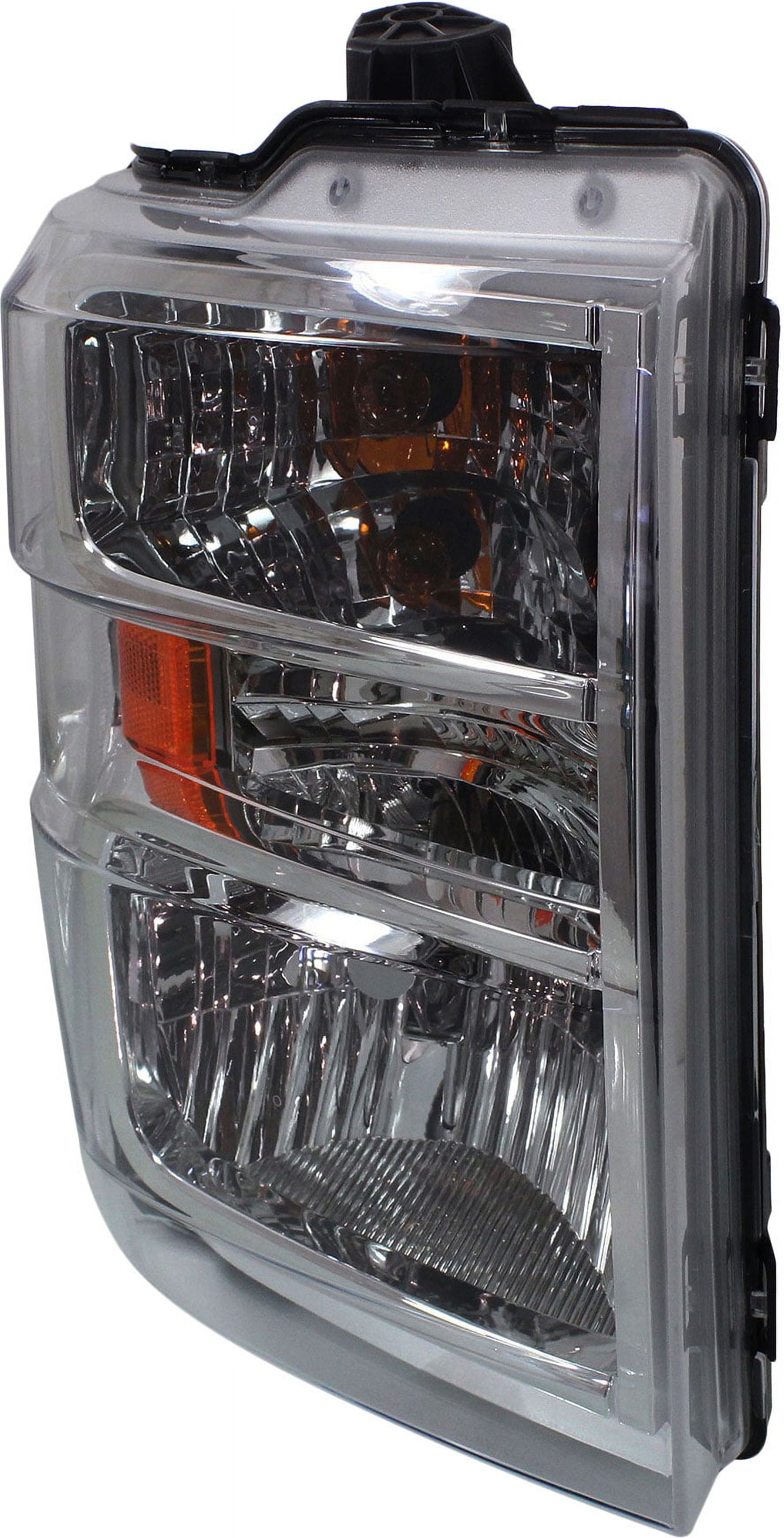 Replacement REPF100121Q Headlight Compatible With 2008-2014 Ford E-150 E-250 Right Passenger Halogen With bulb(s) CAPA Certified
