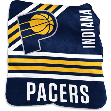 Indiana Pacers 50 x 60 Plush Raschel Throw Blanket