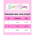 thumbnail image 6 of Sweet & Sassy Girls’ Training Bra – 5 Pack Cotton Stretch Crop Cami Bralette (S-L), 6 of 7