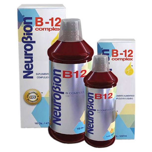 Neurobion Vitamin B12 Complex 16 Oz Liquid Citrus Flavor