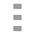 thumbnail image 2 of Maytalsory Quick-drying Bathroom Rugs Exquisite Crafted For Easy Cleaning Toilet Rugs Bath Mat Carpets Grey 3PCS, 2 of 6
