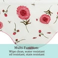 thumbnail image 6 of Unique Bargains Vinyl Home Picnic Square Tablecloth Pink 35" x 35", 6 of 8