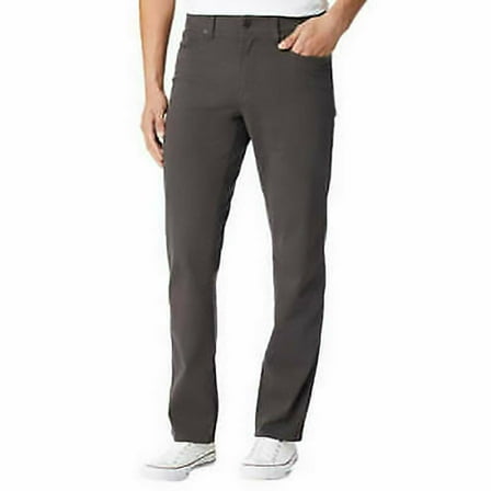 UnionBay Men's Comfort Flex Chino Pants, Gray 30x30