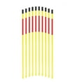 thumbnail image 1 of FiberMarker Solid Reflective Driveway Markers Yellow 3/8 inchx47.5 inch 10 Pack Driveway Poles for Easy Visibility at Night, 1 of 5