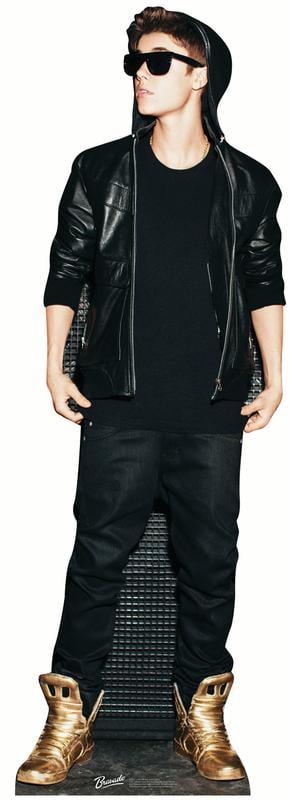 justin bieber gold shoes