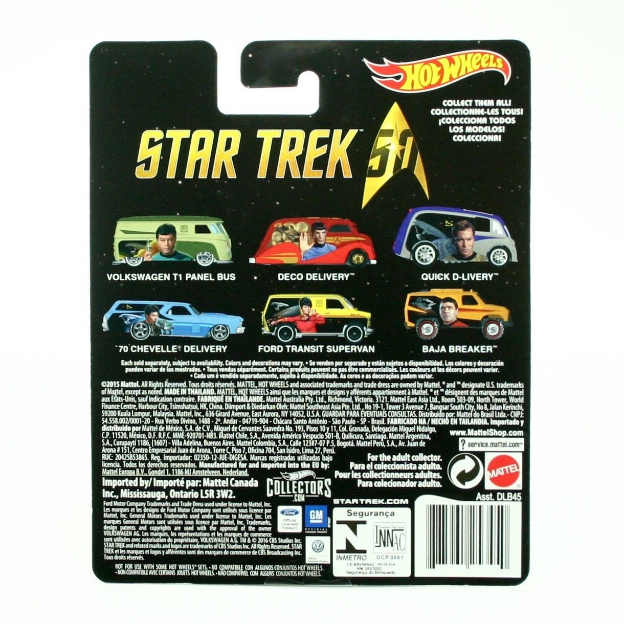 star trek hot wheels walmart