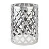 Benzara Sturdy Nichole Aluminum Garden Stool