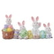 thumbnail image 2 of Figuras De Conejito De Huevos De Pascua, Exquisita Resina De Decoración De Conejito De Huevos De Pascua Para Estante Para Patio, 2 of 7