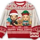 thumbnail image 3 of Suéter navideño feo de dibujos animados 2024 para hombres, camisetas navideñas con estampado 3D, suéteres de otoño y vacaciones de Año Nuevo, sudadera para mujer para fiestas navideñas, 3 of 5