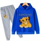 thumbnail image 3 of Conjunto de sudaderas con capucha del Rey León Simba para niños de 4 a 16 años, ropa para bebés, ropa para niños y niñas, jerséis, pantalones largos, conjunto de dibujos animados para niños, 3 of 5