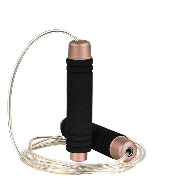 Weighted Jump Rope,Adjustable Comfortable Foam Handle jump Rope for Workout and Fitness Training