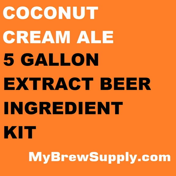 Coconut Cream Ale MBS 5 gal Homebrew Beer Extract Ingredient Kit