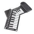 thumbnail image 1 of Piano Portátil, 32 Niveles de Ritmo de Ritmo Roll up Piano Altavoz 49 Llaves para Al Aire Libre, 1 of 7