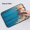 thumbnail image 5 of Pofeuu Shells and Starfish Print Laptop Carrying Case,13-15-Inch Laptop and Tablet, Sleek Design, Durable and Water-Repellent Fabric, Business Casual or School-15 inch, 5 of 8