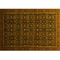 thumbnail image 1 of Ahgly Company Indoor Rectangle Persian Yellow Traditional Area Rugs, 4' x 6', 1 of 4