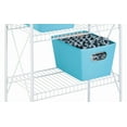 thumbnail image 4 of Honey Can Do 4-Tier Steel Storage Shelving Shelves, White, Holds up to 33 lb per Shelf, 4 of 4