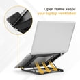 thumbnail image 2 of Mount-It! Portable Laptop Stand | 15" Maximum Screen Size, 2 of 10