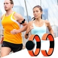 thumbnail image 4 of Lsupdaol 4 Pcs Replacement Heart Rate Monitor Band, Soft Heart Rate Armband Strap, Theory Fitness Adjustable(0.8 x 14.2 Inch,Orange), 4 of 7