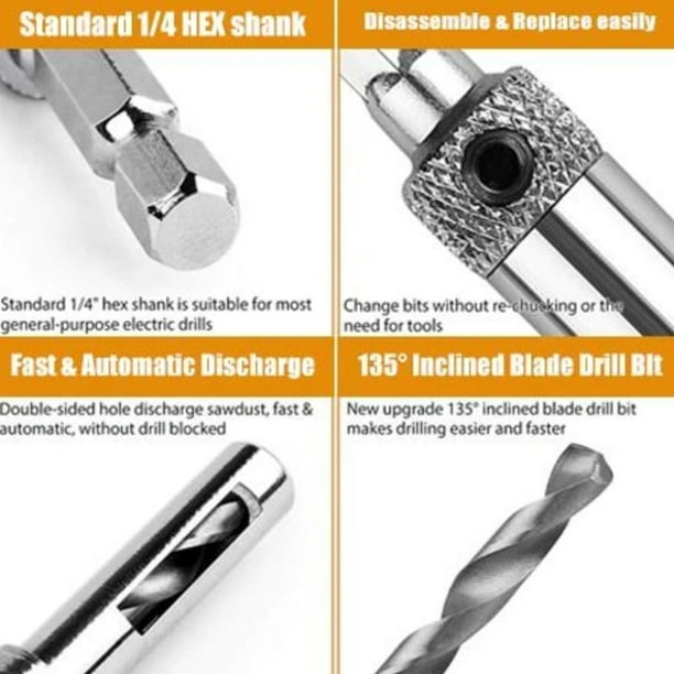 Countersink bit for clearance hardened steel