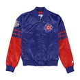 thumbnail image 1 of STARTER Mens Chicago Cubs Jacket, Blue, Small, 1 of 2
