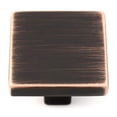 thumbnail image 1 of Koofizo Pomo Cuadrado Para Gabinete - Tirador De Bronce Aceitado (31 Mm / 1,2 Pulgadas) Paquete De 10 Para Puerta De Armario De Cocina, Dormitorio, Aparador, Cajón, Baño, Armario, 1 of 8