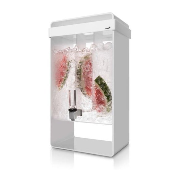 5 gal Infusion White Beverage Dispenser