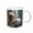 White, variant on 3drose, China. Wild Snub-nosed Monkey Babies Playing., 11oz Mug