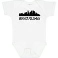 thumbnail image 3 of Inktastic Minneapolis Minnesota City Skyline Boys or Girls Baby Bodysuit, 3 of 5