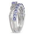 thumbnail image 3 of Everly Women's Tanzanite Sterling Silver Ring, 3 of 6