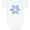 AA-White, variant on Inktastic Snowflake crystals diamonds Boys or Girls Baby Bodysuit
