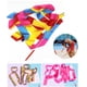 thumbnail image 2 of Serpentinas de cintas de baile de 4 m, varitas de cinta de gimnasia, varitas giratorias rítmicas en palos para niños, niñas, baile artístico, espectác Baoblaze Cintas de baile de gimnasio, 2 of 8