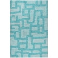 thumbnail image 2 of Addison Rugs Dream Shag Premium Machine Washable Transitional Contemporary Turquoise Rectangle Rug, 9' x 12', 2 of 8