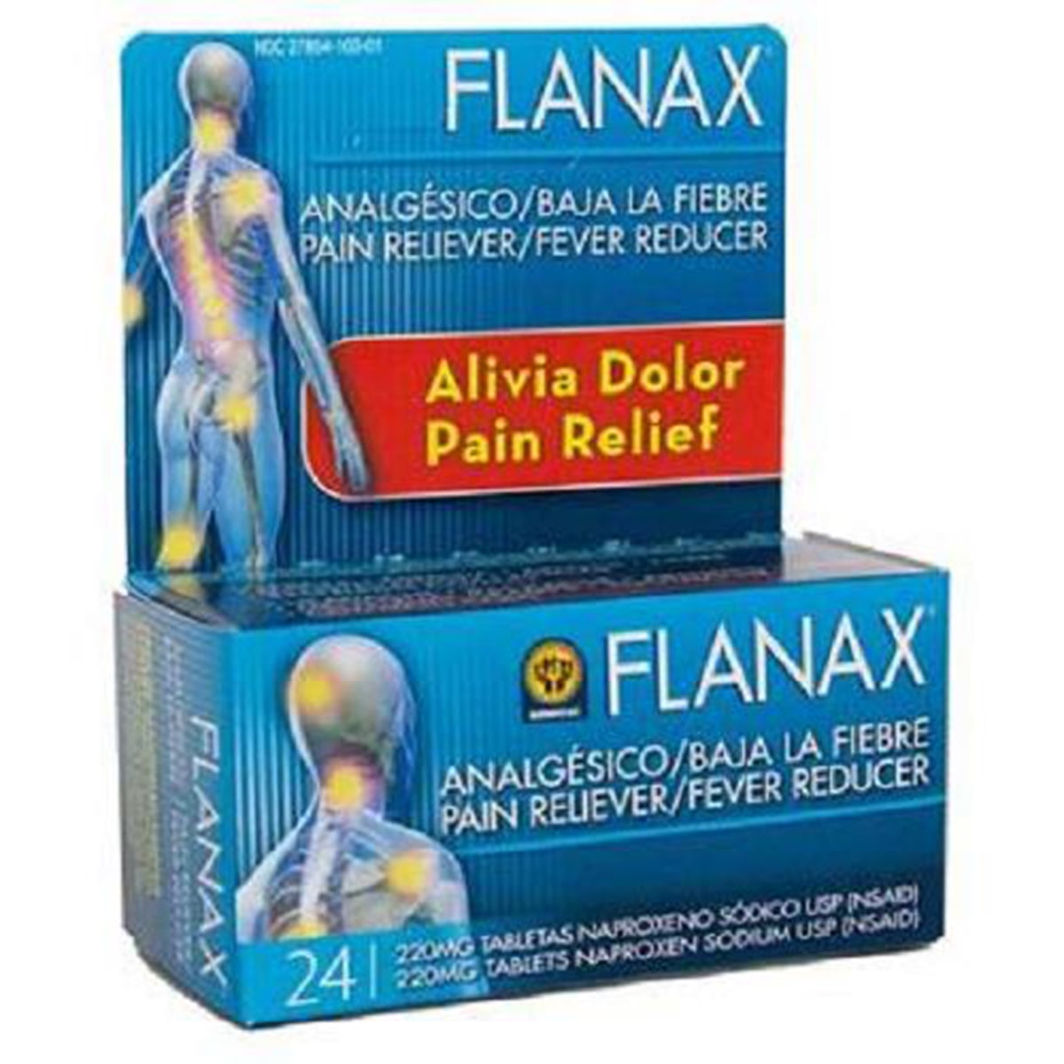 Flanax Pain Reliever/fever Reducer 220mg. 1 unit