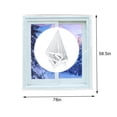 thumbnail image 3 of Self Made Paste Window Windproof And Warm Film, Used To Keep Warm In Winter, Easy To Open And Ventilate, Fixed By Adhesive Tape, Reusable Plastic Window Package, 3 of 8