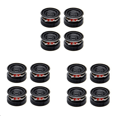 12PCS 1.5 Inch Audio Speaker 4Ω 3W 40mm Bass Multimedia Loudspeaker DIY Sound Mini Speaker for Home Theater