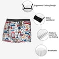 thumbnail image 6 of Daiia London Symbols1 Men's Underwear Boxer Briefs, Cotton Stretch Moisture-Wicking Underwear-X-Large, 6 of 9
