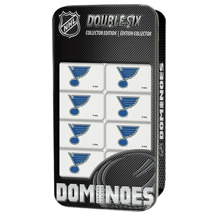 UPC: 0705988418235 | MasterPieces Officially Licensed NHL St. Louis Blues 28 Piece Dominoes Game for Adults