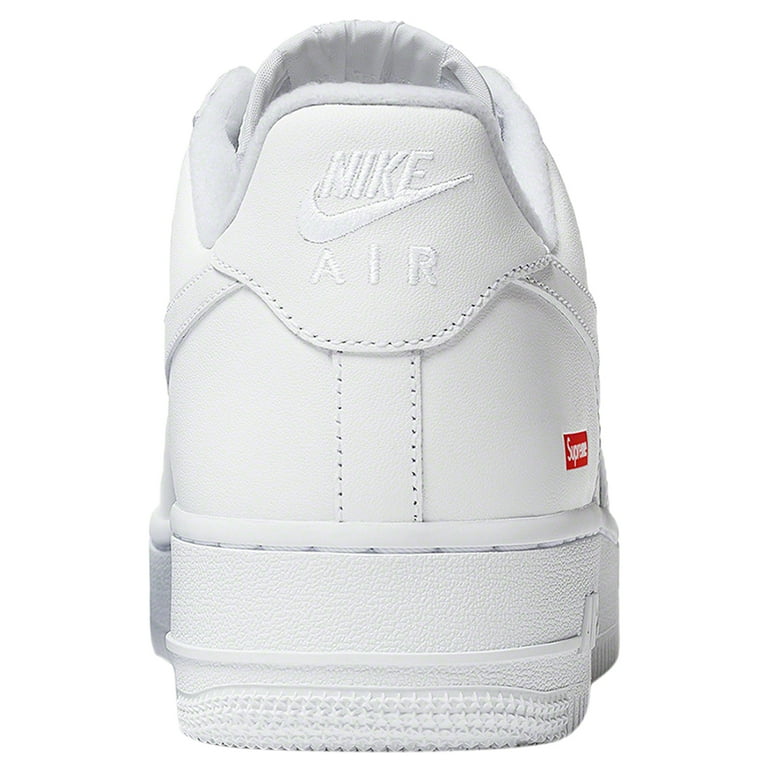 Nike x Supreme Men's Air Force 1 Low SP 'Box Logo' White Shoes