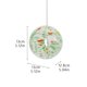 thumbnail image 1 of Alimentadores para Aves Al Aire Libre Alimentadores Colgantes Vidrio Colgante Al Aire Libre Decoración Circular Del Jardín Colgante Alimentadores de Colibrí para Colgantes Al Aire Libre, 1 of 6