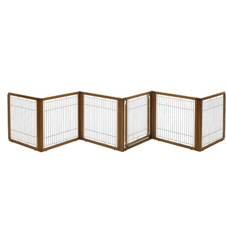 Richell USA Convertible Elite 6 Panel Pet Gate