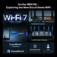 thumbnail image 4 of TP-Link Dual-Band BE6100 Wi-Fi 7 Router with dual 2.5Gbps Muti-Gig Connectivity, USB 3.0, 6x External Antennas with Beamforming, Parental Controls, and HomeShield. Archer BE6100., 4 of 9