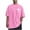 Pink, variant on Mens T-Shirt Cotton Crew Neck Short Sleeve Regular Fit T Shirt Raglan Soft Lightweight Summer Casual Tops Army Green XXXL