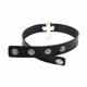 thumbnail image 5 of Collar de cuero de PU gótico europeo y americano shaofei con colgante de cruz punk Harajuku cadena de clavícula negra, 5 of 5