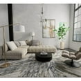 thumbnail image 3 of Feizy Skyview Modern Abstract, Gray/Green/Ivory, 10' 0" x 12' 8" Area Rug, Easy Care Stain Resistant Pet & Kid Friendly, Area Rug for Living Room and Bedroom, 3 of 10