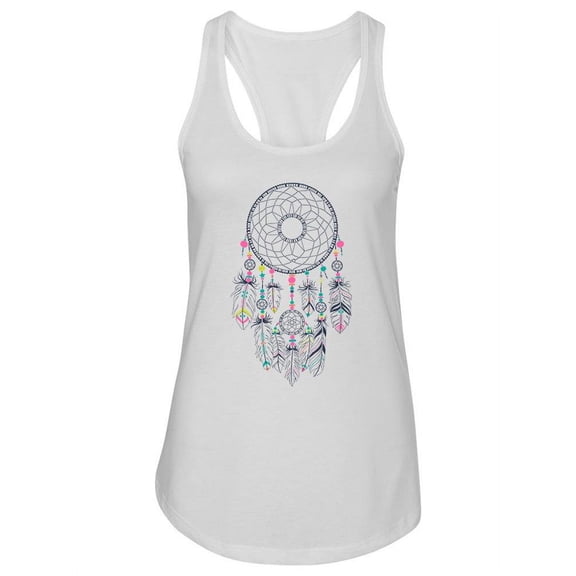 Beautiful Dream Catcher Sketch Tank Women -Image by Shutterstock, Female Large