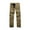Khaki, variant on IROINNID Mens Cargo Pants Solid Color Overalls Multi-Pocket Pants Rigid Waist Pants