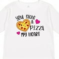 thumbnail image 4 of Inktastic Valentine's Day You Stole a Pizza of My Heart Boys or Girls Long Sleeve Toddler T-Shirt, 4 of 5