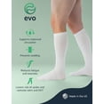 thumbnail image 7 of EvoNation Men's Classic Ribbed 15-20 mmHg Compression Socks, 7 of 7