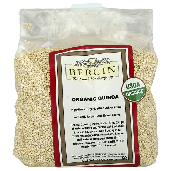 Bergin Fruit and Nut Company Organic Quinoa, 16 oz (454 g)